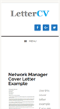 Mobile Screenshot of lettercv.com